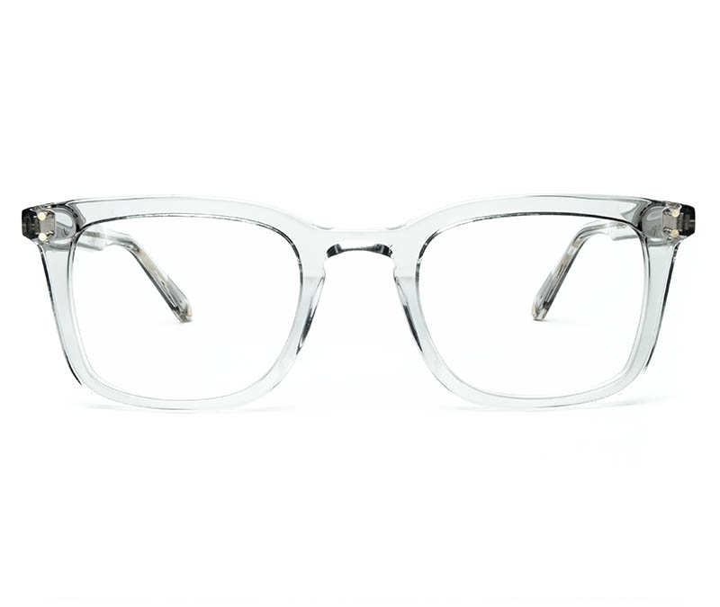 Alexis Amor Kennedy frames in Light Grey Crystal