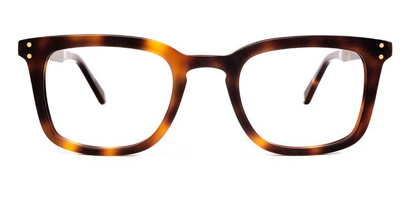 Alexis Amor Kennedy frames in Matte Warm Havana Glow