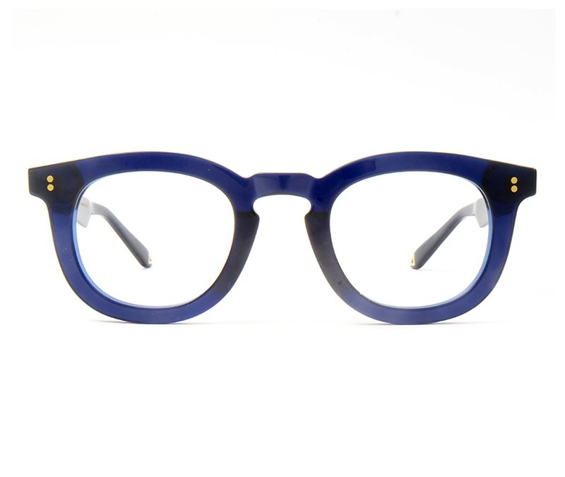 Alexis Amor Kent frames in Deepest Cobalt