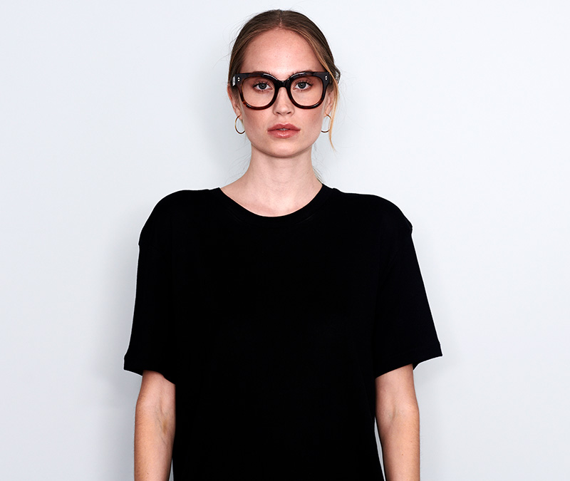 Alexis Amor Kiki frames in Gloss Piano Black