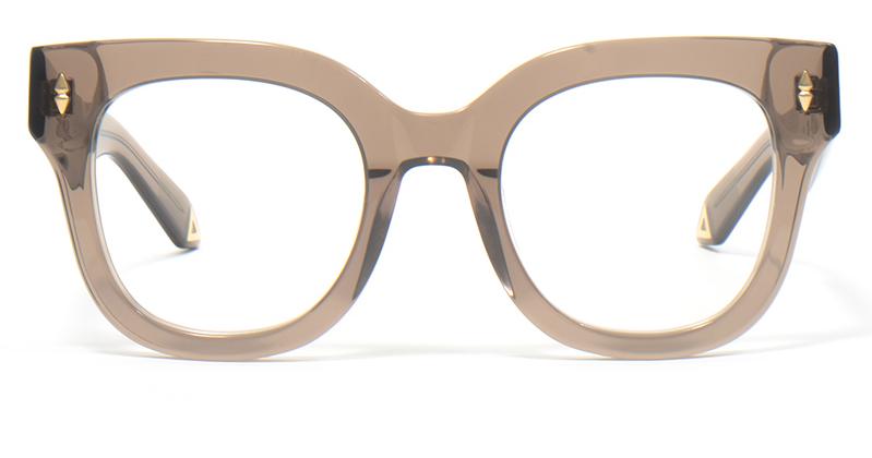 Alexis Amor Kiki X frames in Brownstone Grey