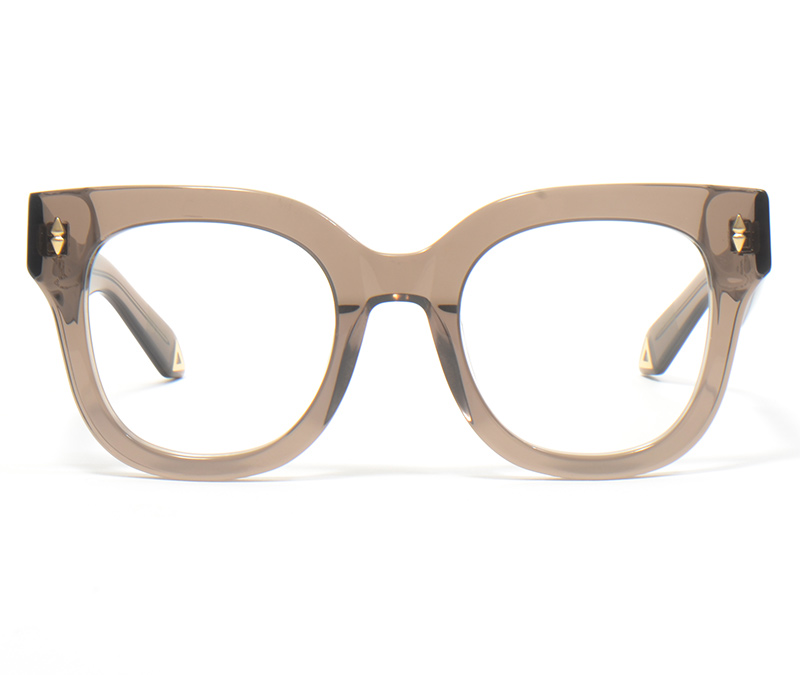 Alexis Amor Kiki X frames in Brownstone Grey