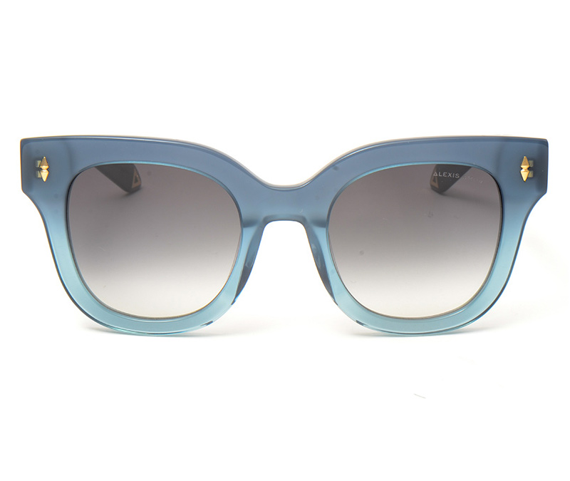 Alexis Amor Kiki X sunglasses in Turquoise Sunset