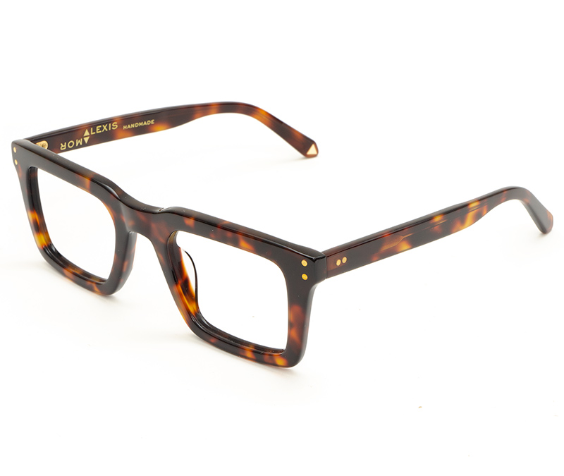 Alexis Amor Kit frames in Deep Dark Tortoise