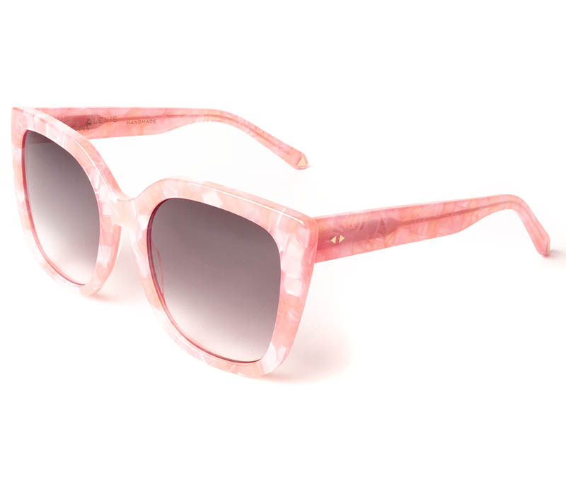 Alexis Amor Orla sunglasses in Hot Pink Marble