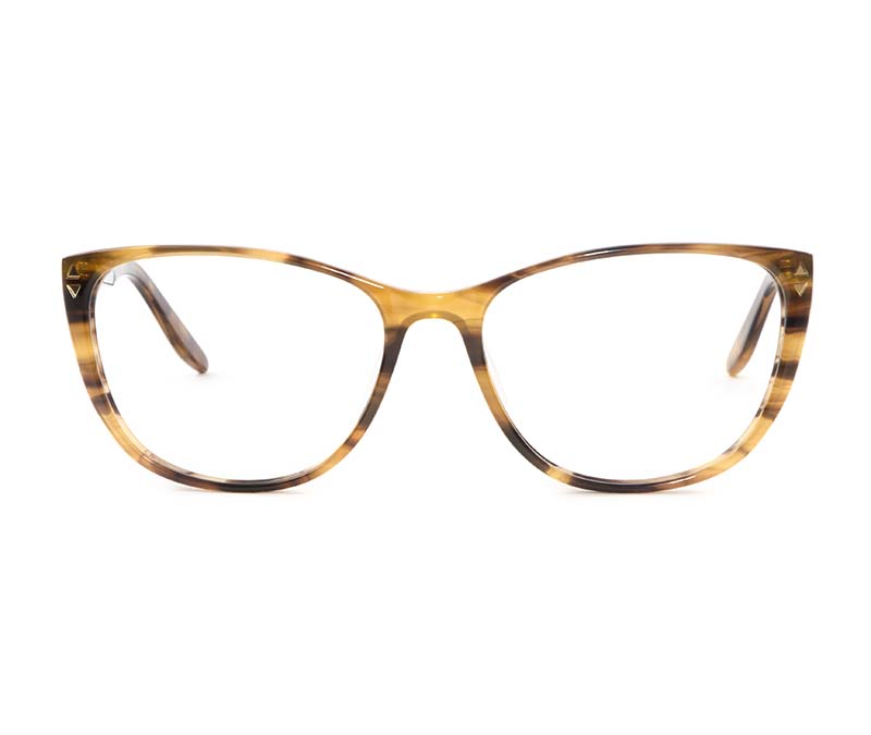 Alexis Amor Lola frames in Brown Mid Stripe