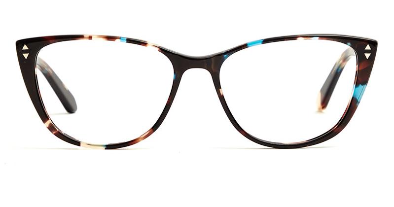 Alexis Amor Lola frames in Tortoise + Topaz