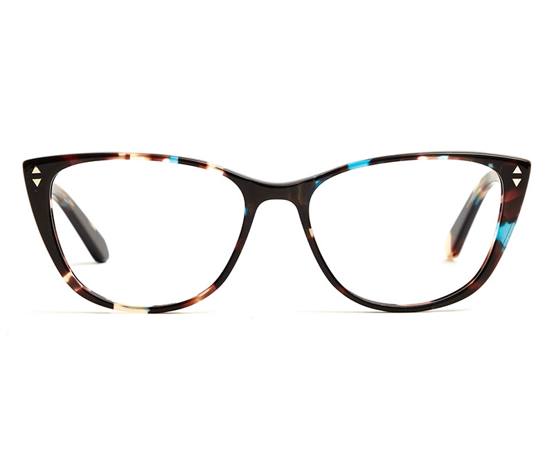 Alexis Amor Lola frames in Tortoise + Topaz