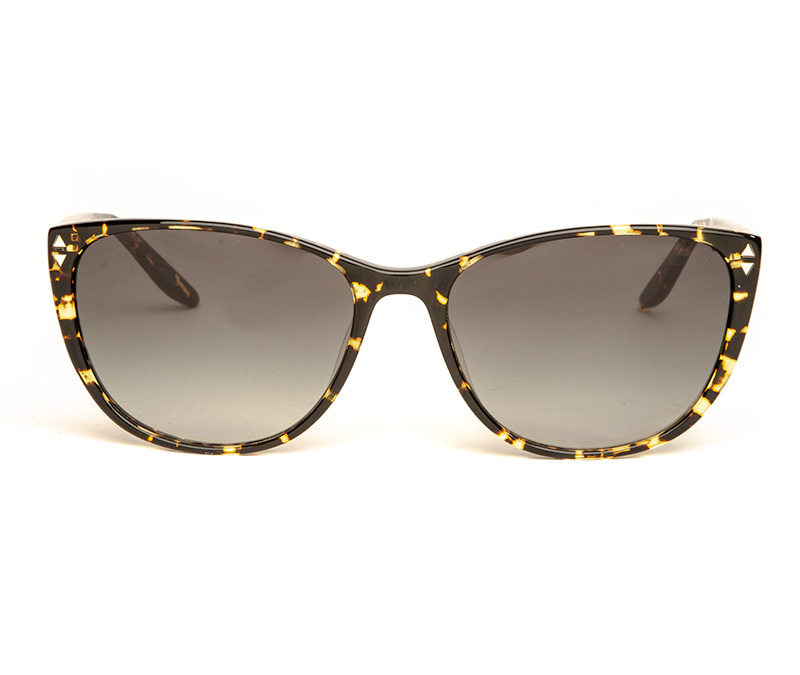 Alexis Amor Lola sunglasses in Gloss Black Amber Fleck