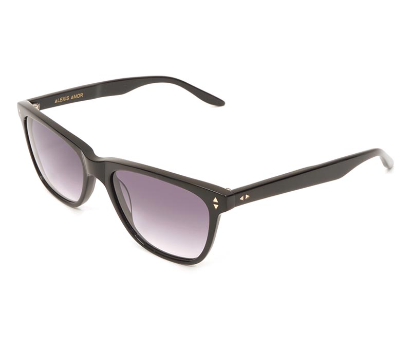 Alexis Amor Luce SMALL sunglasses in Gloss Piano Black