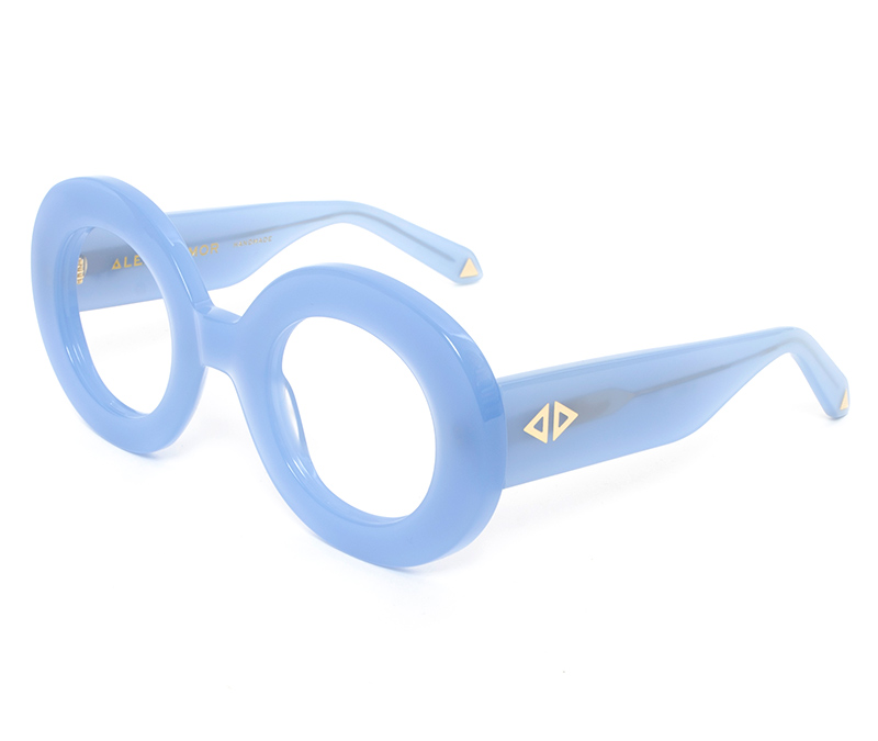 Alexis Amor Lulu frames in Softly Sky Blue