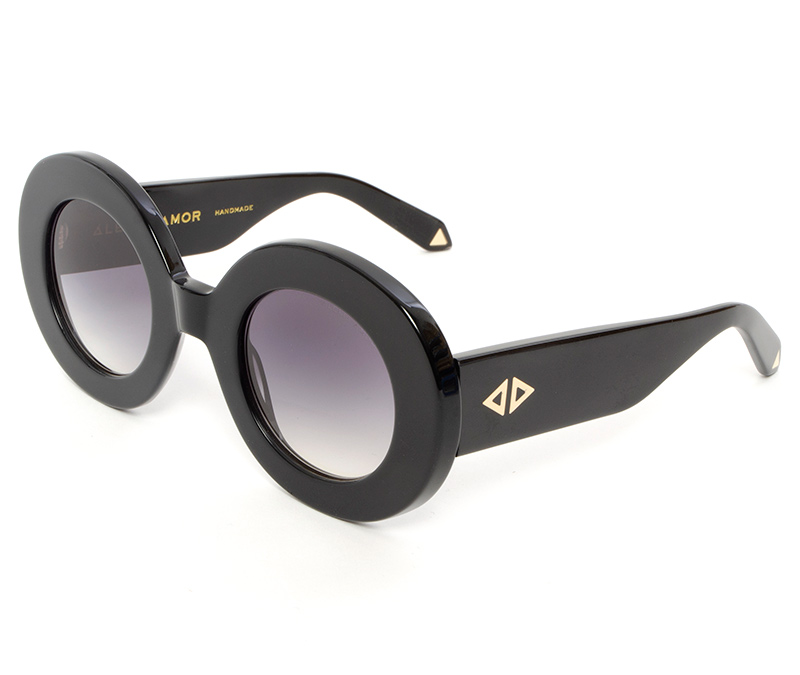 Alexis Amor Lulu sunglasses in Gloss Piano Black