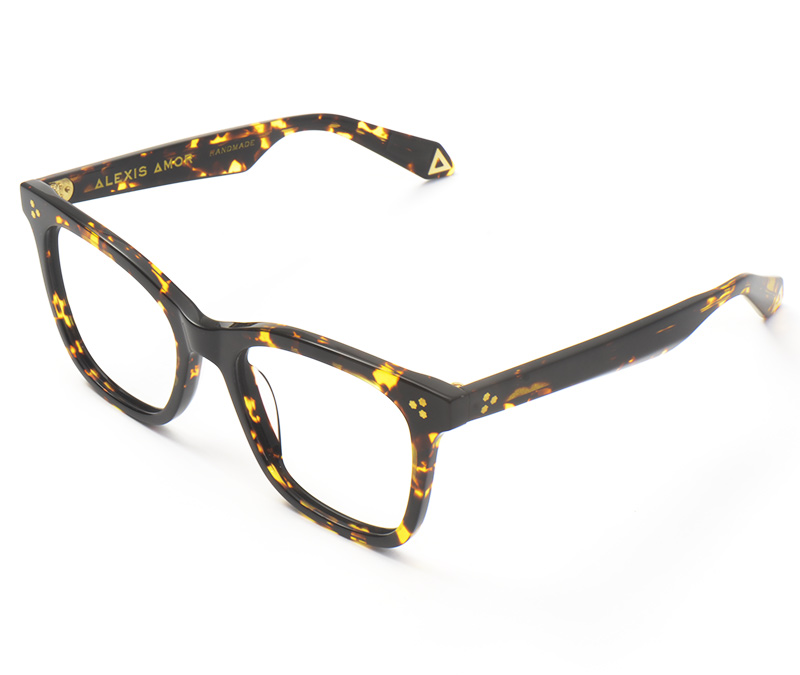 Alexis Amor Luna frames in Dark Amber Fleck