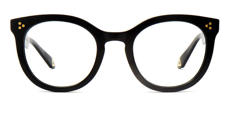 Alexis Amor Mabel frames in Grand Piano Black