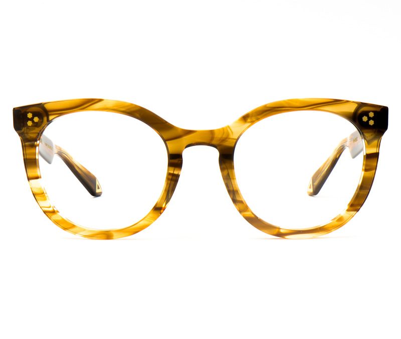 Alexis Amor Mabel frames in Smoky Cedar Drift