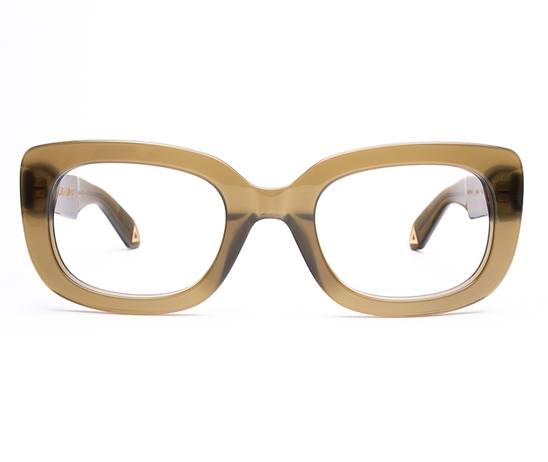 Amor Optical Maude frames in Opaque Olive Glow