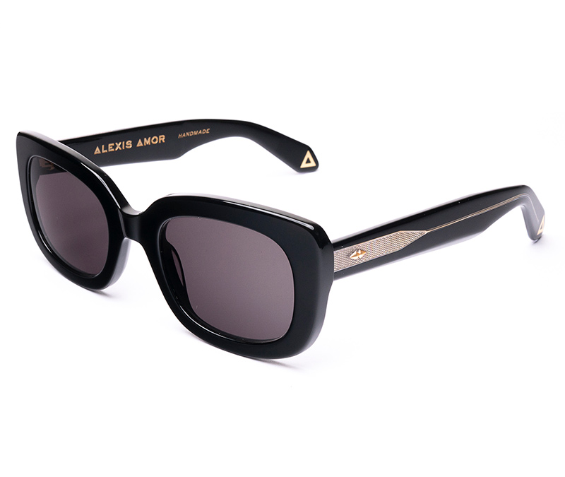 Amor Optical Maude sunglasses in Grand Piano Black