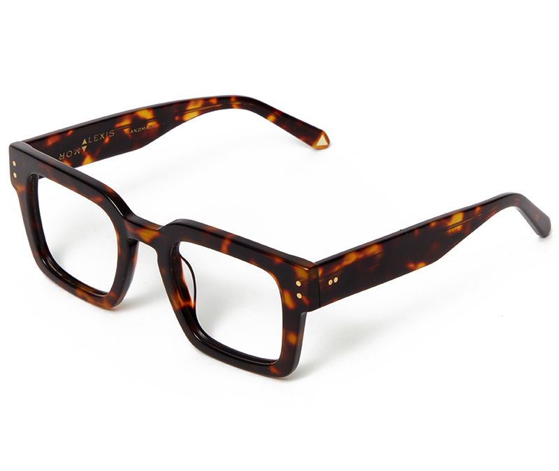 Alexis Amor Maxwell frames in Medium Dark Tortoise