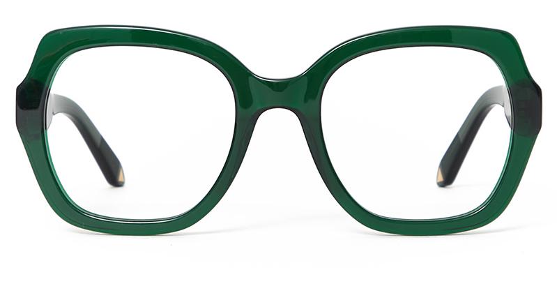 Alexis Amor Mimi frames in Deepest Darkest Emerald