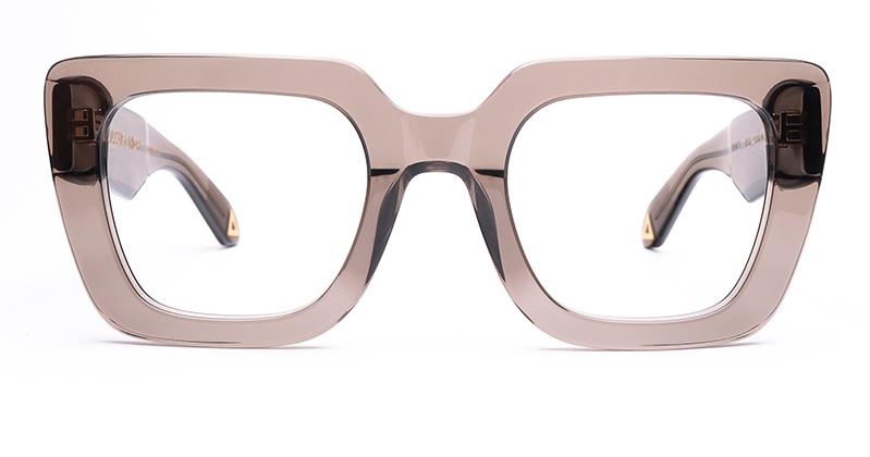 Amor Optical Nancy frames in Brownstone Grey