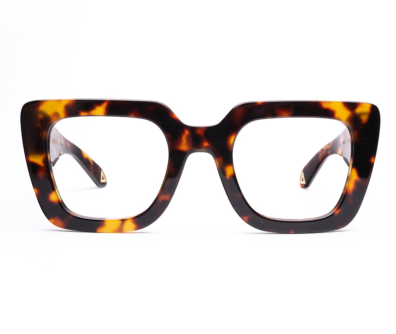Amor Optical Nancy frames in Deep Dark Tortoise