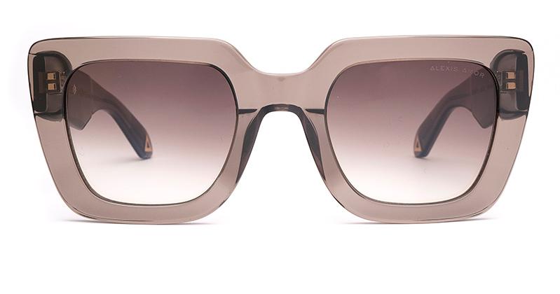 Amor Optical Nancy frames in Brownstone Grey