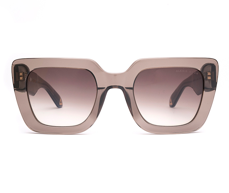 Amor Optical Nancy sunglasses in Brownstone Grey