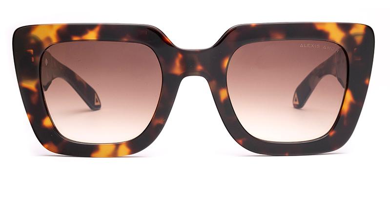 Amor Optical Nancy frames in Deep Dark Tortoise