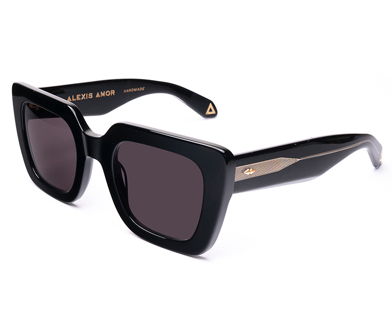 Amor Optical Nancy sunglasses in Gloss Piano Black