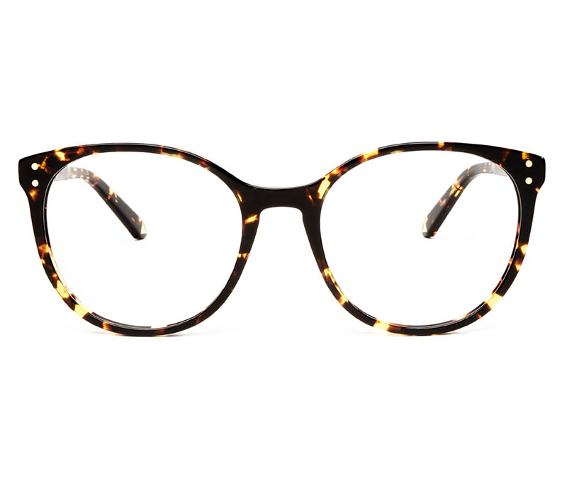 Alexis Amor Olive frames in Amber Fleck