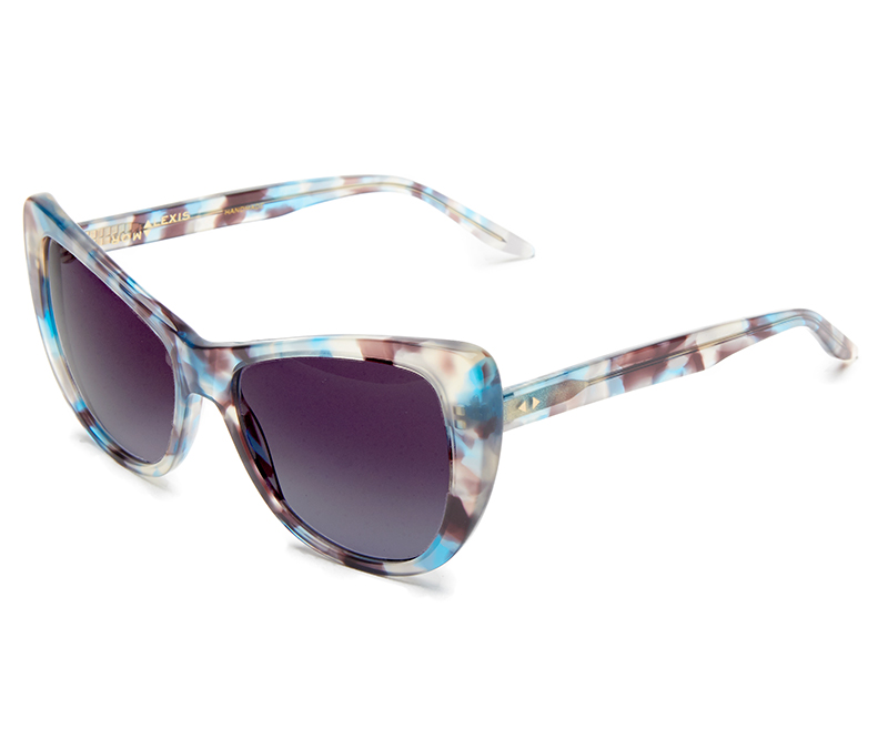 Alexis Amor Ottilie SALE sunglasses in Blue Havana Tortoise