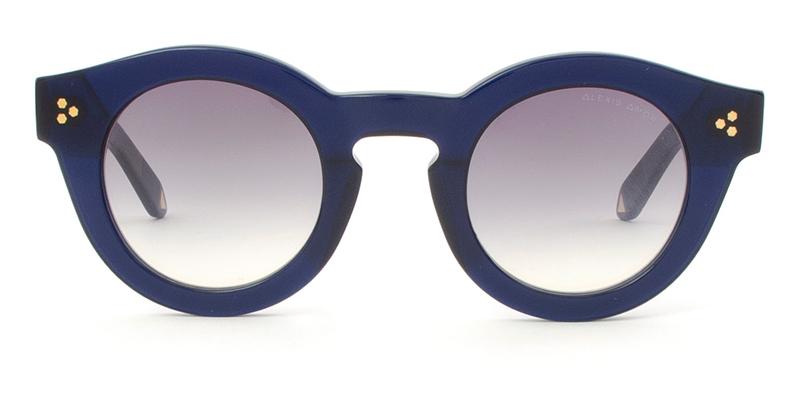 Alexis Amor Parker frames in Deepsest Cobalt Blus
