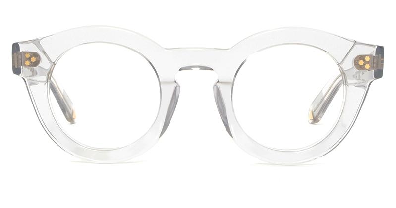 Alexis Amor Parker frames in Light Grey Crystal