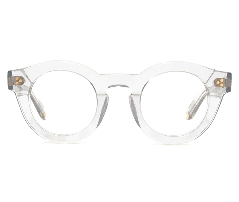 Alexis Amor Parker frames in Light Grey Crystal