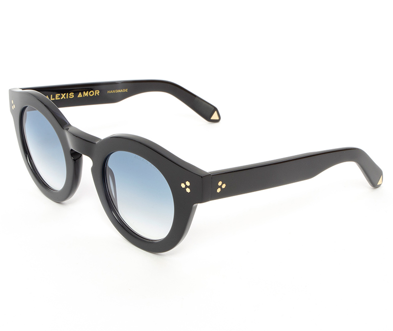 Alexis Amor Parker sunglasses in Gloss Piano Black