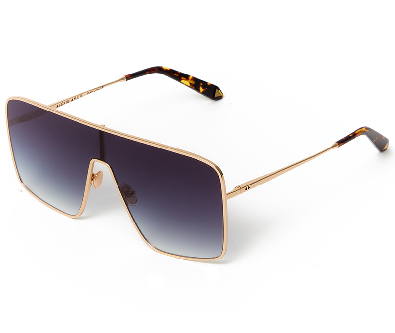 Alexis Amor Phoenix sunglasses in Mirror Gold