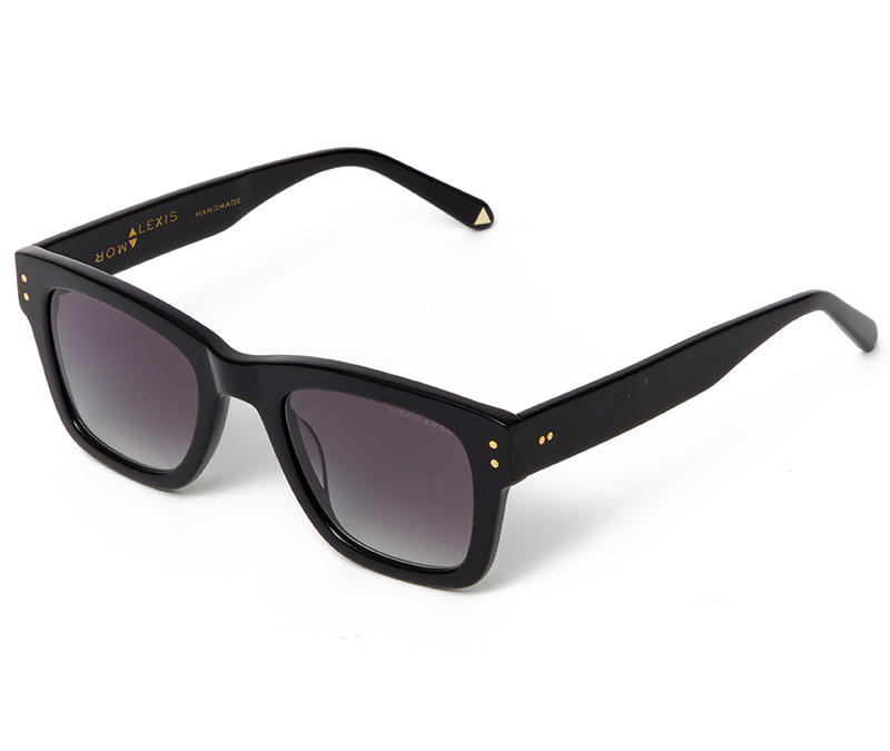 Alexis Amor Ralph sunglasses in Gloss Piano Black