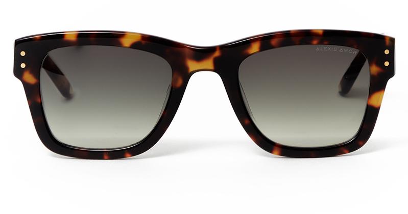 Alexis Amor Ralph frames in Medium Dark Tortoise