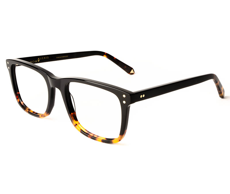 Alexis Amor Remi frames in Gloss Black + Havana