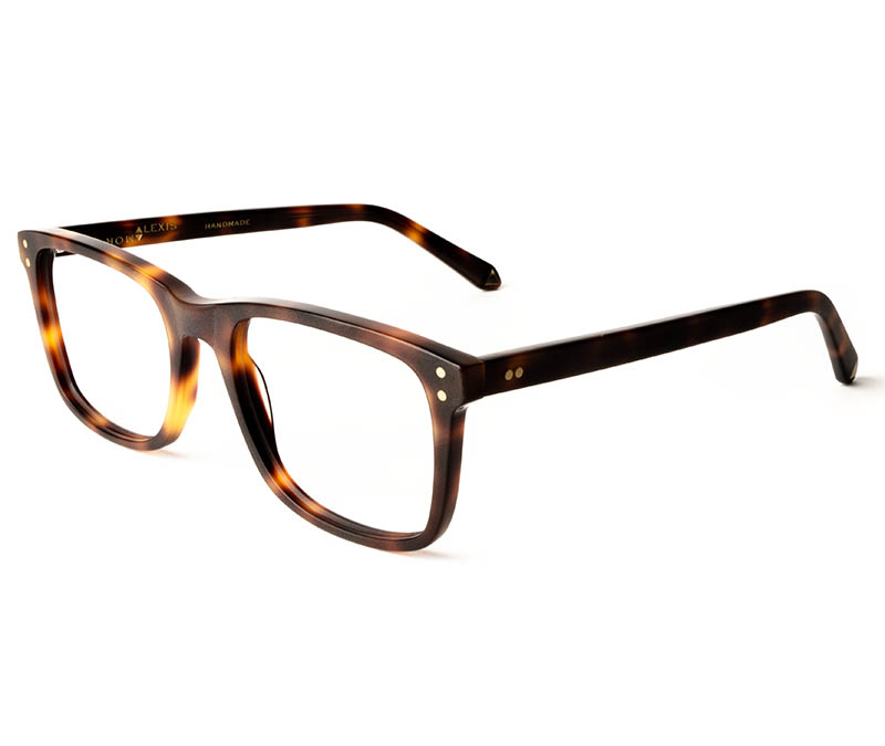 Alexis Amor Remi frames in Matte Warm Havana Glow