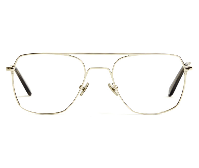 Alexis Amor Rex frames in Mirror Silver