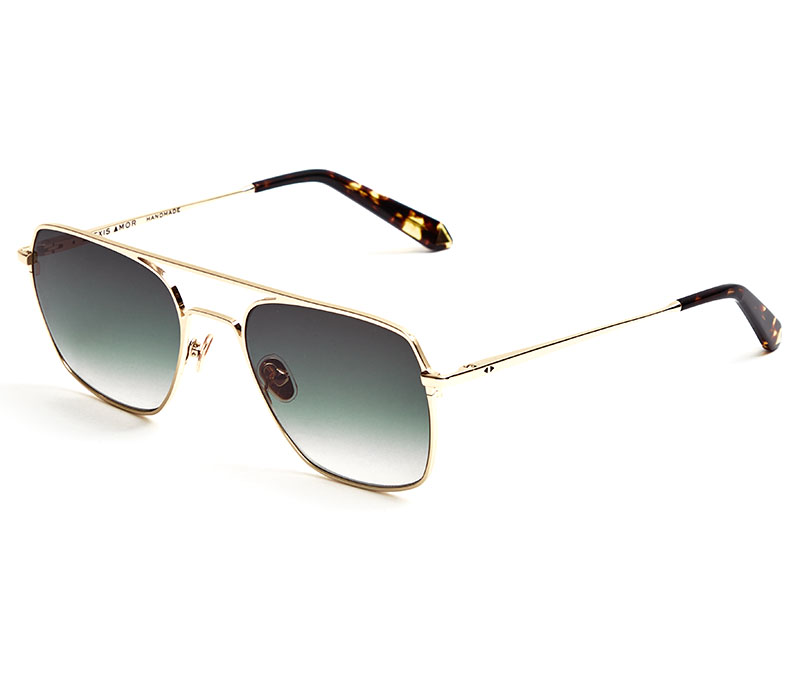 Alexis Amor Rex sunglasses in Mirror Gold
