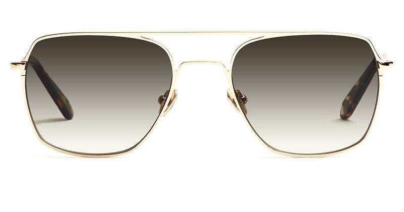 Alexis Amor Rex sunglasses in Mirror Gold