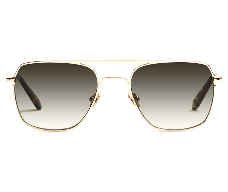 Alexis Amor Rex sunglasses in Mirror Gold