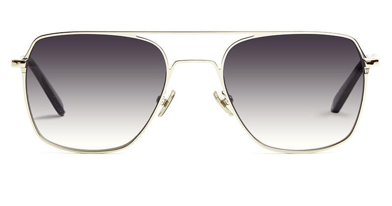 Alexis Amor Rex frames in Mirror Silver