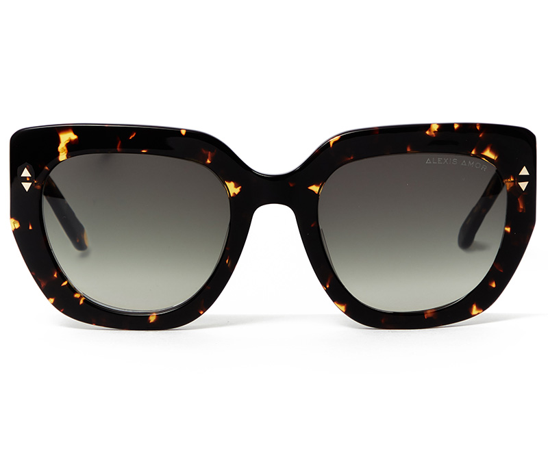 Alexis Amor Romy sunglasses in Amber Fleck