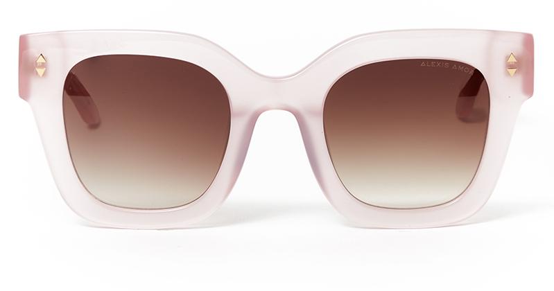 Alexis Amor Ruby frames in Cloudy Pale Pink