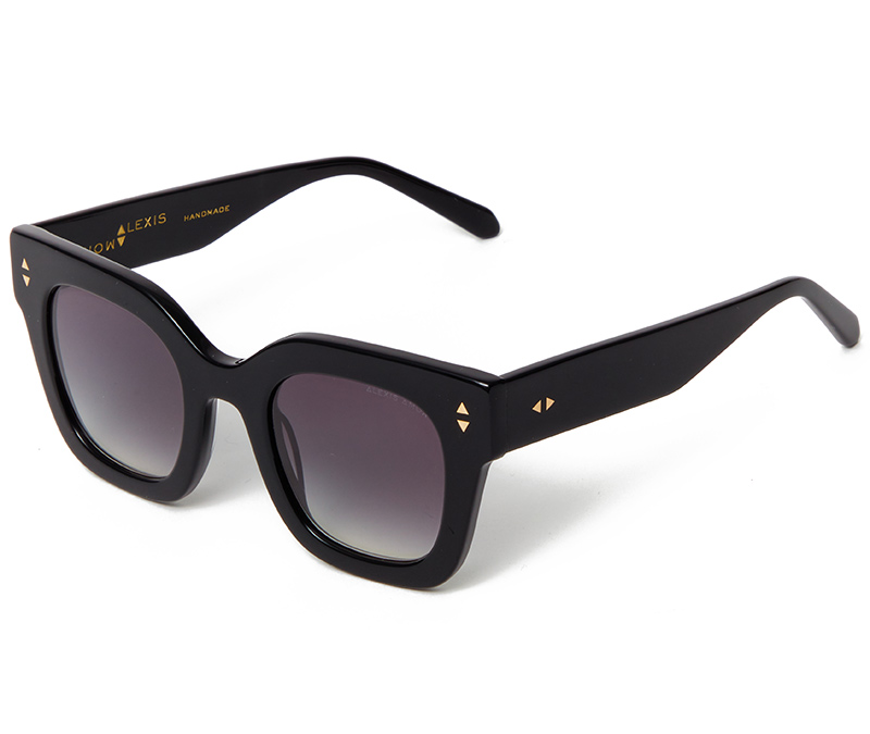 Alexis Amor Ruby sunglasses in Gloss Piano Black