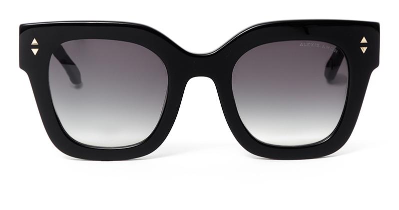 Alexis Amor Ruby sunglasses in Gloss Piano Black