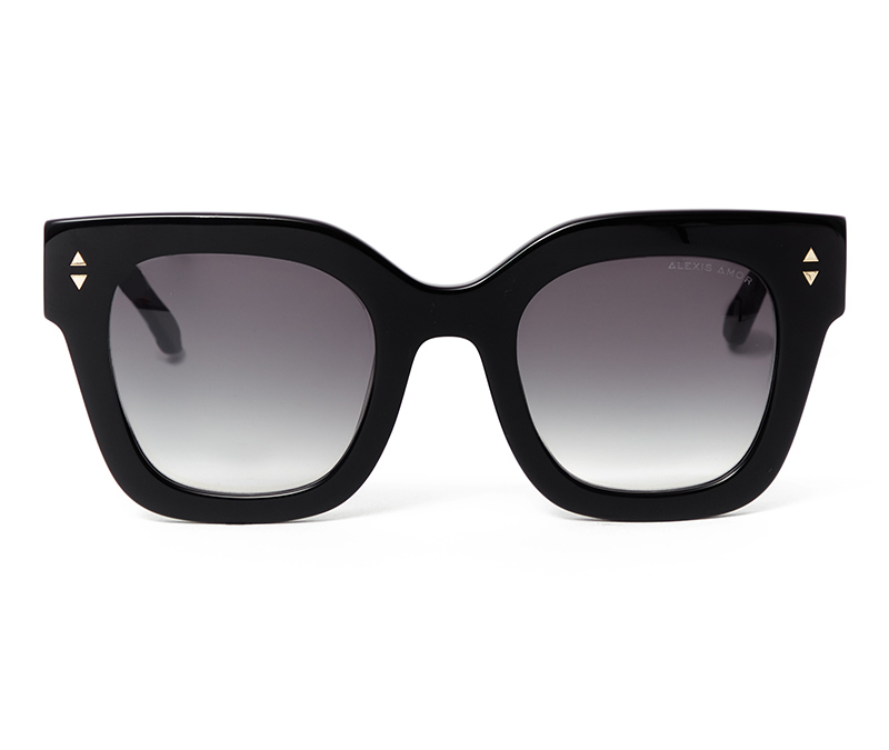 Alexis Amor Ruby sunglasses in Gloss Piano Black